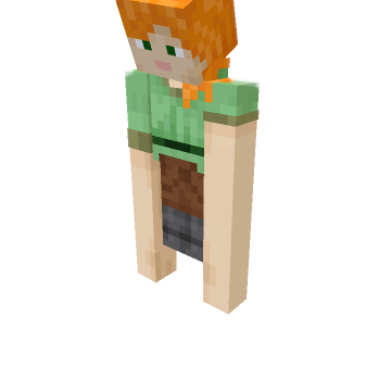 Muestrou - Minecraft pose by catnapmc | Perfect for thumbnails and renders