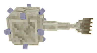 Minecraft Elder Guardian PNG, side