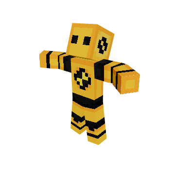 Arms Out Wide - Minecraft pose by formularrr | Perfect for thumbnails and renders