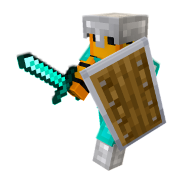 Going into battle - Minecraft pose by zoltic | Perfect for thumbnails and renders