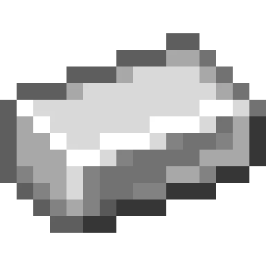 Minecraft Iron Ingot PNG