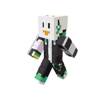 Running - Minecraft pose by Duck Games | Perfect for thumbnails and renders