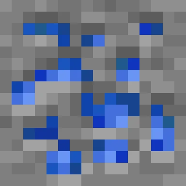 Minecraft Lapis Ore PNG, flat texture