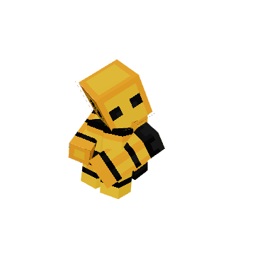 curled up sitting pose - Minecraft pose by axopie | Perfect for thumbnails and renders