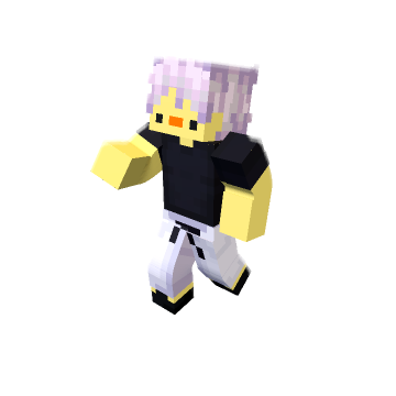 gojo duck - Minecraft pose by osman | Perfect for thumbnails and renders