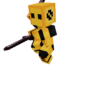 Samurai - Minecraft pose by mrquick | Perfect for thumbnails and renders