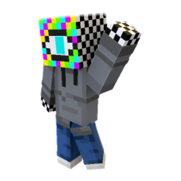 Friendly wave minecraft pose by quinchux_playz