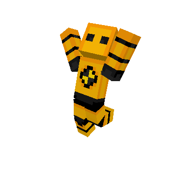 yippie minecraft pose by 1tzjustj4y