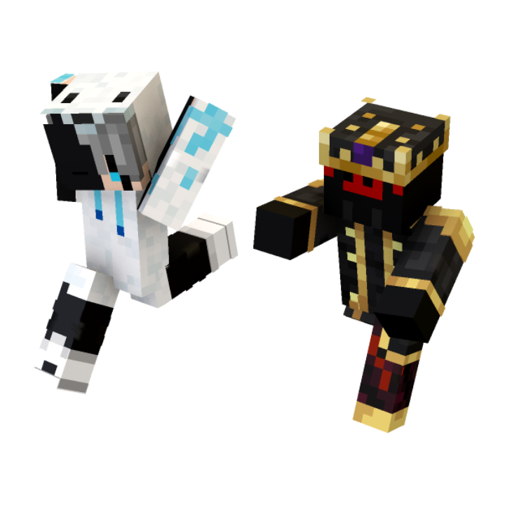 Spider and Florida running - Minecraft pose by renaultftt | Perfect for thumbnails and renders