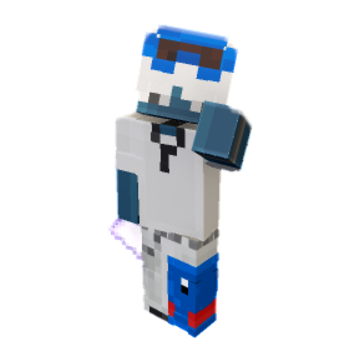 permit officer - Minecraft pose by rku04 | Perfect for thumbnails and renders
