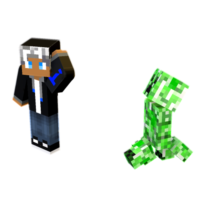 Banner jeft ghast - Minecraft pose by jeft_ghast | Perfect for thumbnails and renders