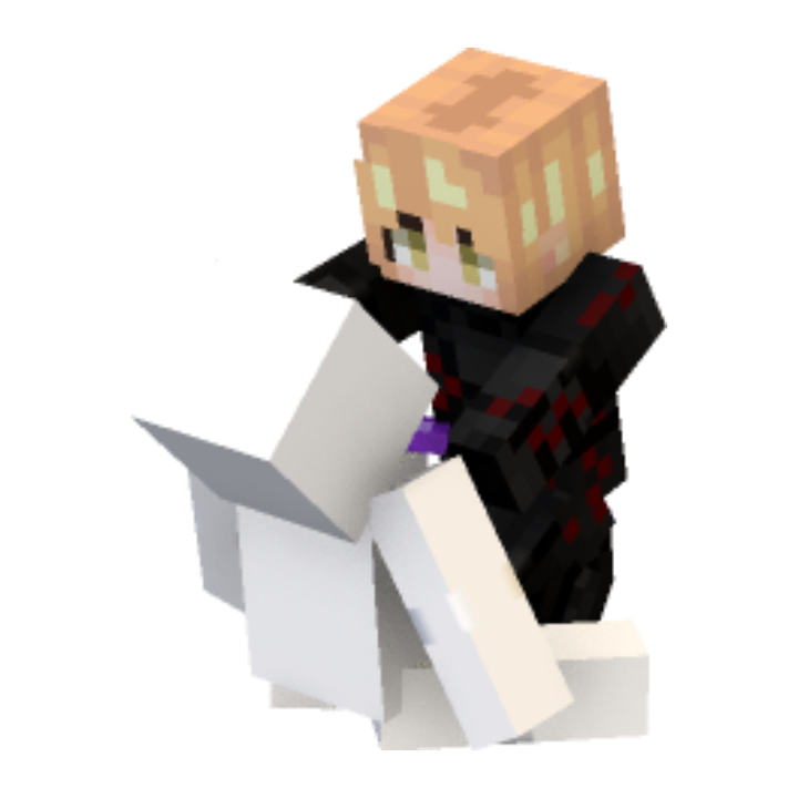 welp - Minecraft pose by blublub | Perfect for thumbnails and renders