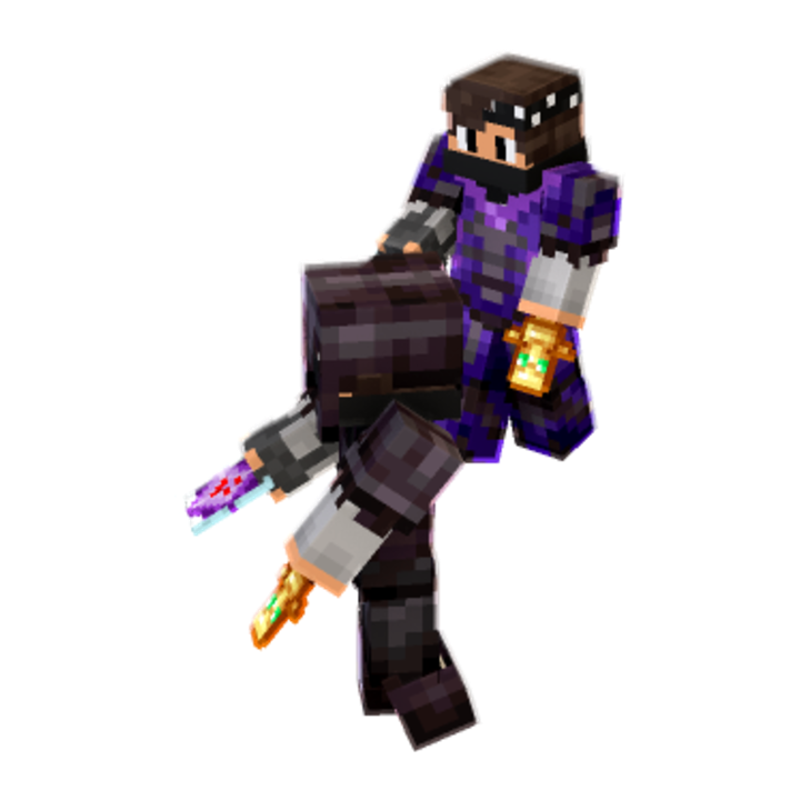 CPVP - Minecraft pose by pushkarxd | Perfect for thumbnails and renders