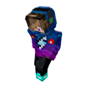 Feather playz minecraft pose by Sujan Mandal