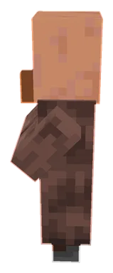 Minecraft Villager PNG, side