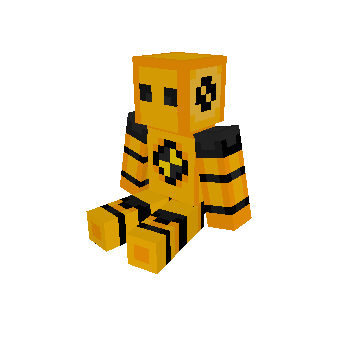 Seated Idle - Minecraft pose by pixel0s | Perfect for thumbnails and renders