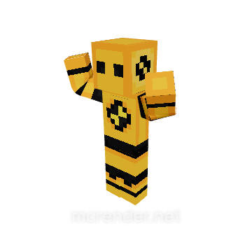 Friendly Waving - Minecraft pose by _kr1stal0s_ | Perfect for thumbnails and renders