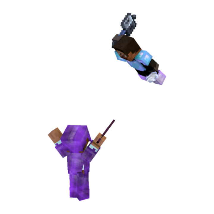 Mace pvp minecraft pose by futureahmed9
