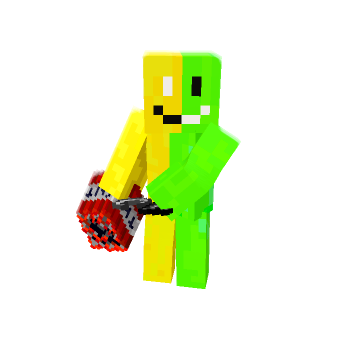 Readying Hidden Dynamite minecraft pose by splitbyte