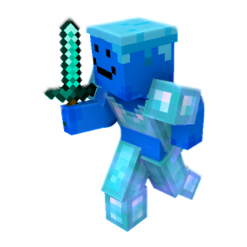 Attacking - Minecraft pose by zainderyt | Perfect for thumbnails and renders