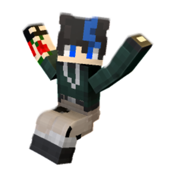 Abill minecraft pose by Putri Az-zahra