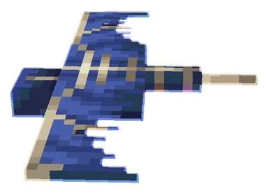 Minecraft Phantom PNG, side