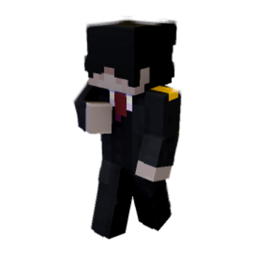 Hand on chest minecraft pose by xmirkx_