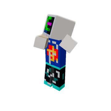 Showing build - Minecraft pose by eha slaggie | Perfect for thumbnails and renders