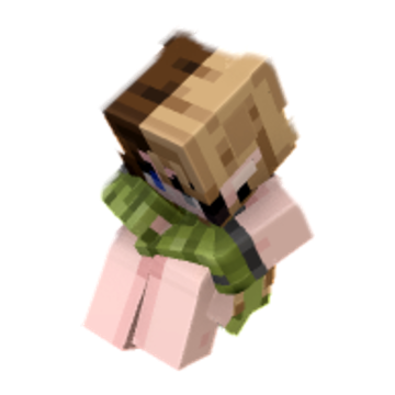 cower face visible - Minecraft pose by omernac | Perfect for thumbnails and renders