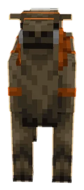 Minecraft Camel Husk PNG, front