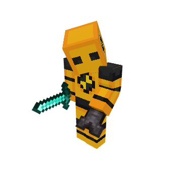 Sword Ready - Minecraft pose by cronicles | Perfect for thumbnails and renders