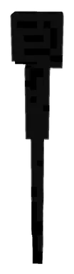 Minecraft Enderman PNG, side