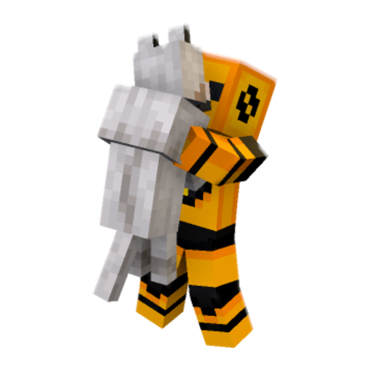 Best Friends minecraft pose by jorge34