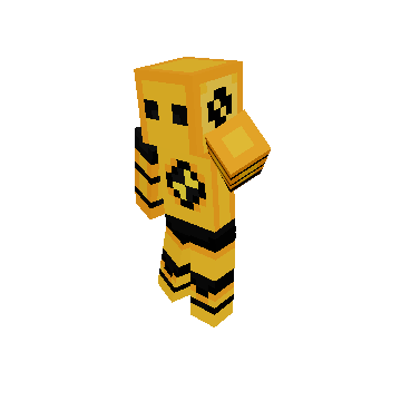 casual wave - Minecraft pose by twistedfefa | Perfect for thumbnails and renders