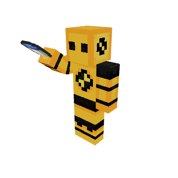 Offering Disc - Minecraft pose by gnarpy429 | Perfect for thumbnails and renders