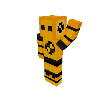 Enthusiastic Wave minecraft pose by peanutcrystal