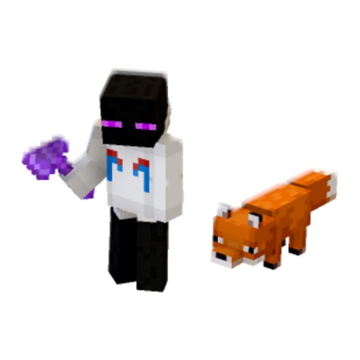 Axe Holding - Minecraft pose by m3rc_115 | Perfect for thumbnails and renders