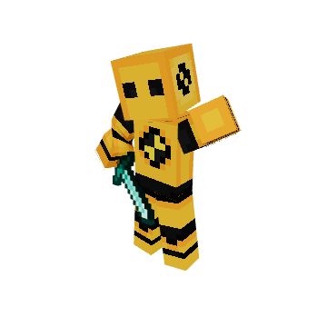 Ready for Battle - Minecraft pose by elbaam | Perfect for thumbnails and renders