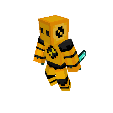Sword At The Ready - Minecraft pose by awokiz | Perfect for thumbnails and renders