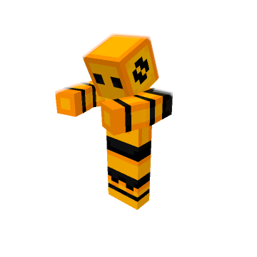 Holding block whilst looking at it - Minecraft pose by Greydon Adams | Perfect for thumbnails and renders