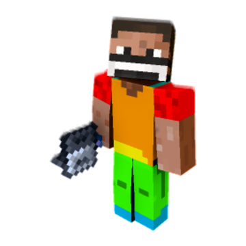mace - Minecraft pose by adrezer | Perfect for thumbnails and renders