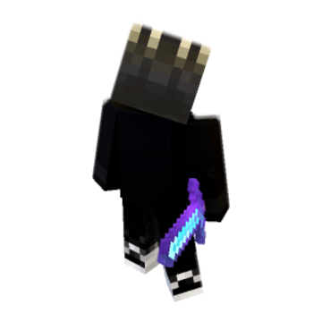 Walking Away With Sword - Minecraft pose by rainiax | Perfect for thumbnails and renders