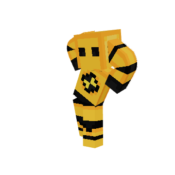 player 3 - Minecraft pose by haidraulic | Perfect for thumbnails and renders