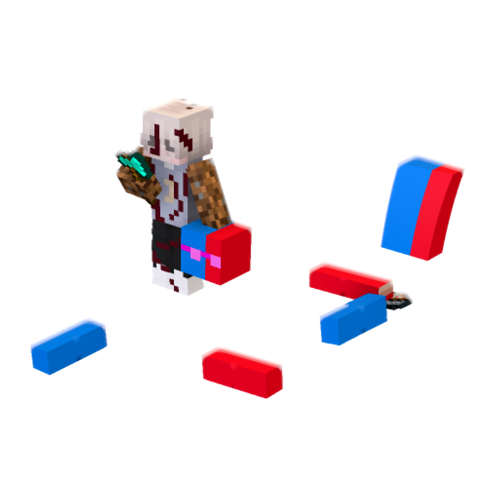 ragewastaken looking at his axe when he get the head - Minecraft pose by ragewastaken | Perfect for thumbnails and renders