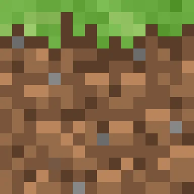 Minecraft Grass Block PNG, flat texture