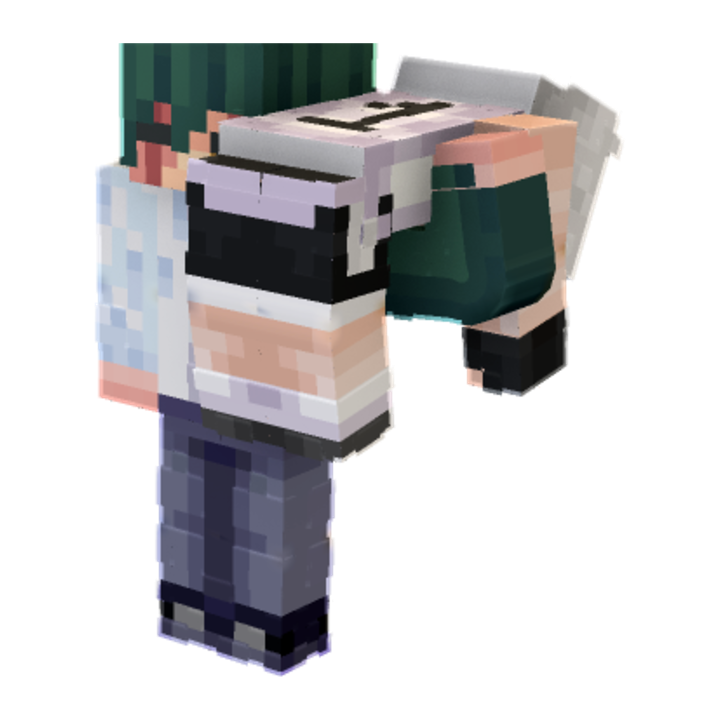 Sack Pose - Minecraft pose by ark_45 | Perfect for thumbnails and renders