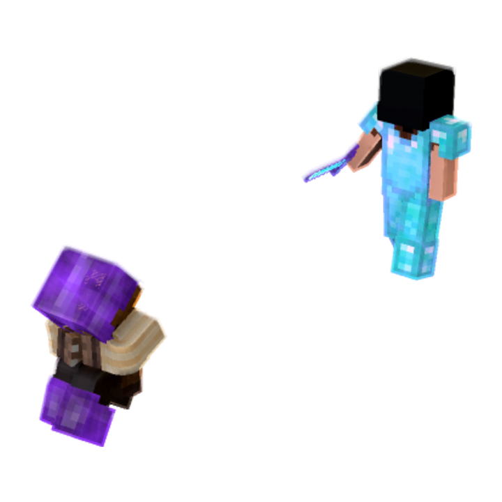 POV: when you're at 1 heart with barely any armor so you just accept your fate minecraft pose by carl