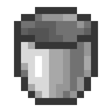 Minecraft Bucket PNG