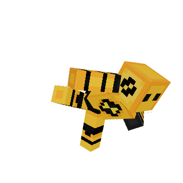 Clinging to Wall - Minecraft pose by tnn1nja | Perfect for thumbnails and renders