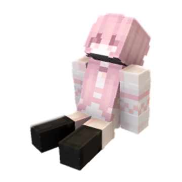 sitting minecraft pose by sunqn